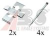 MERCE 0041611000 Accessory Kit, disc brake pads
